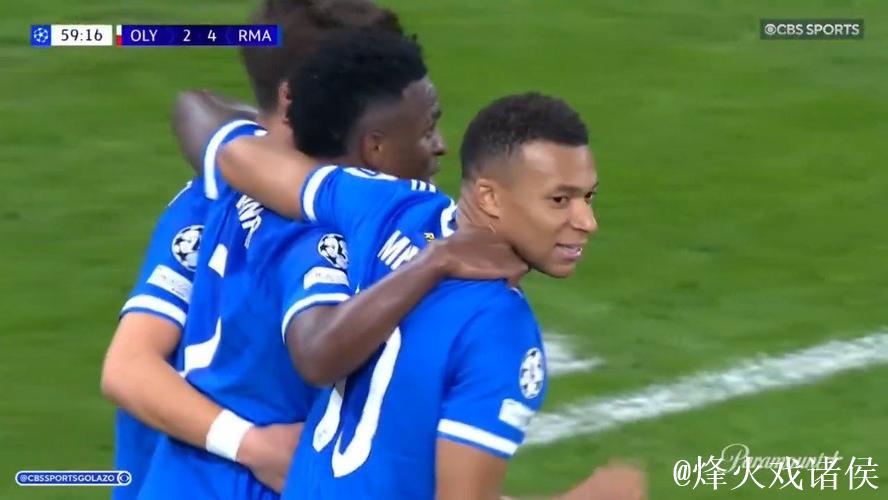 姆巴佩欧冠四次助攻助力皇马客场4-3战胜奥林匹亚科斯 姆巴佩欧冠四次助攻助力皇马客场4-3战胜奥林匹亚科斯