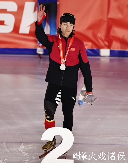 短道速滑世界杯格但斯克站：林孝埈男子500米夺银